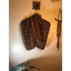 Vintage Geo printed Shawl